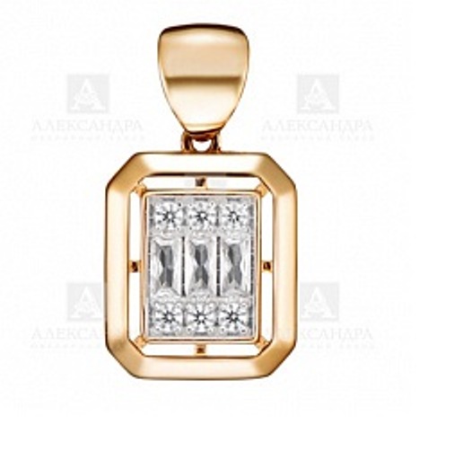 Подвеска из золота кл4506б-01