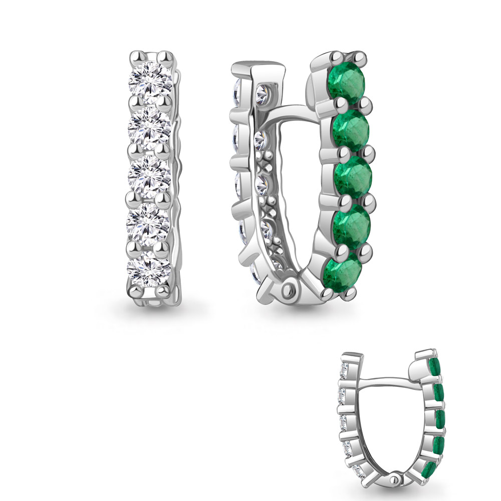 Серьги из серебра 49851АГ