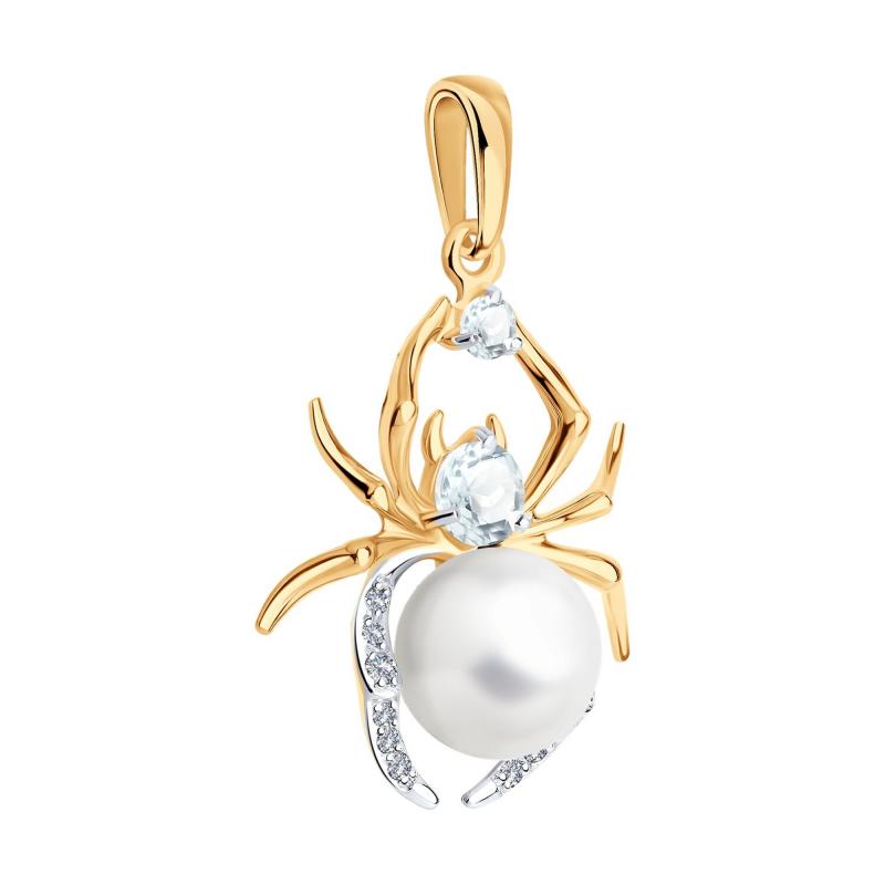 Подвеска из красного золота 585 пробы 793128