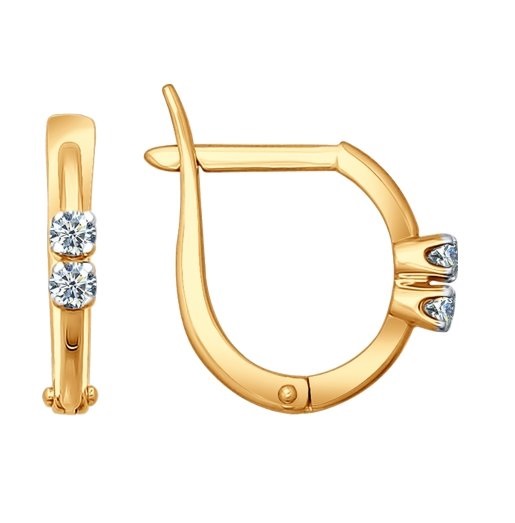 Серьги из золота 1020031