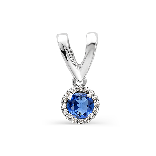 Подвеска из серебра 03-0293/00КС-00