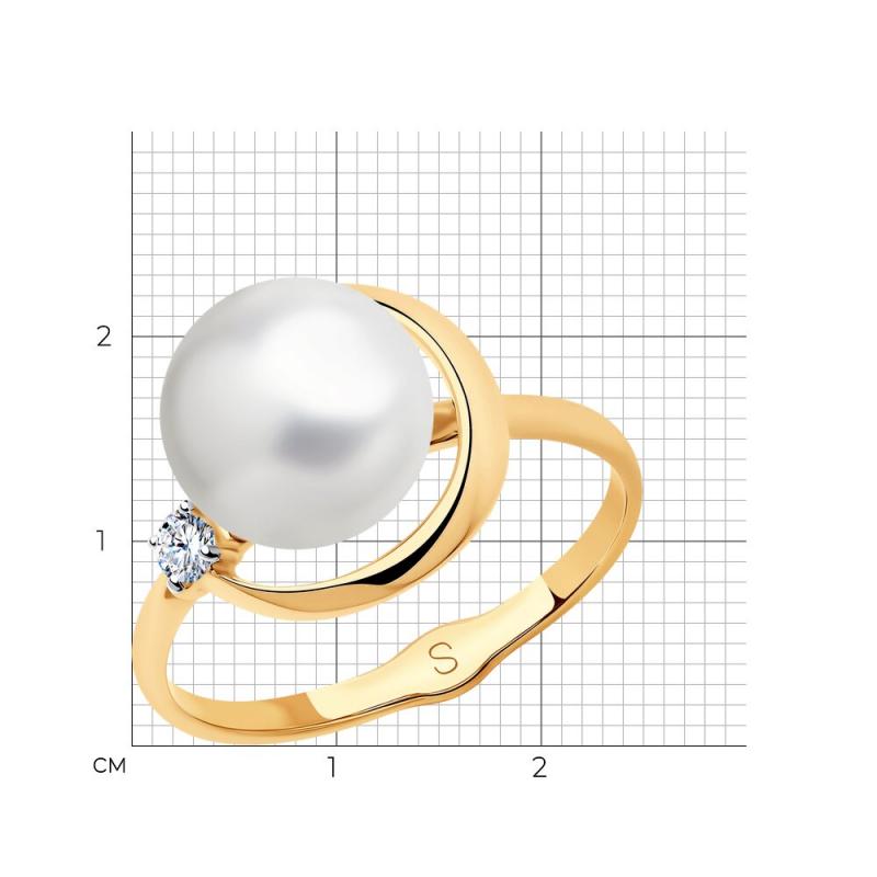 Кольцо из красного золота 585 пробы 791123