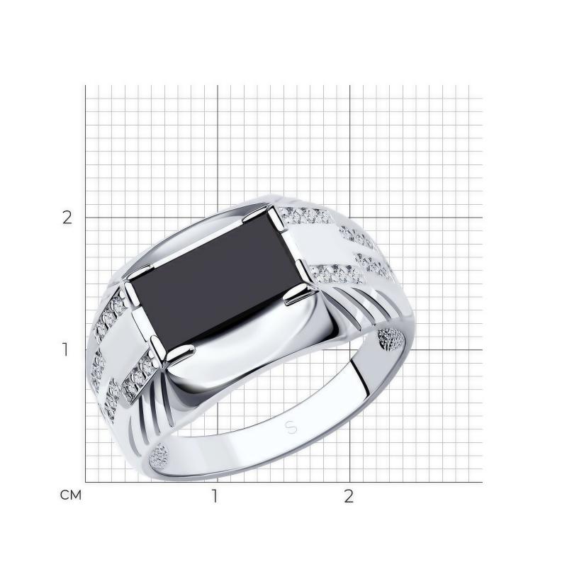 Печатка из серебра 94011394