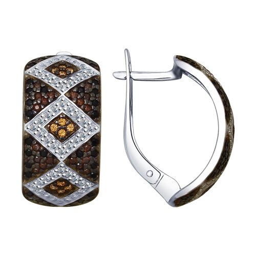 Серьги из серебра 94022551