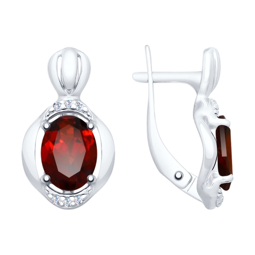 Серьги из серебра 92021689