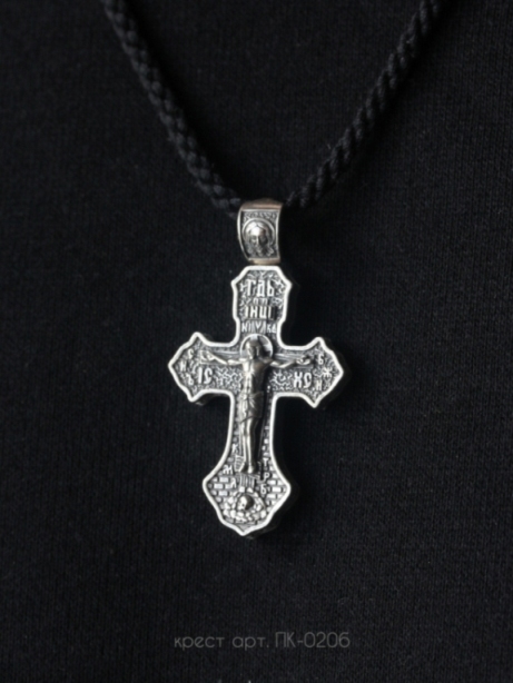 Крест из серебра ПК-020б