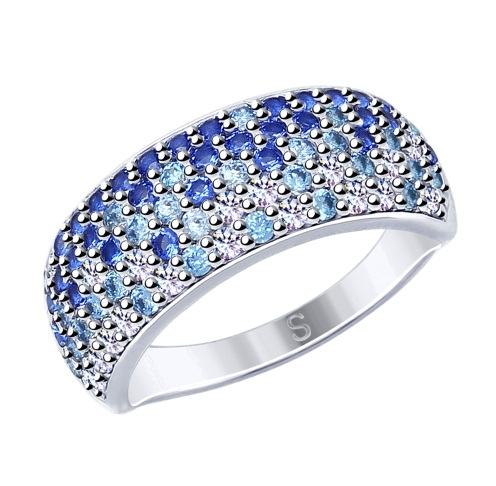 Кольцо из серебра 94012527