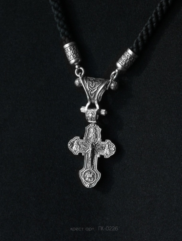 Крест из серебра ПК-022б