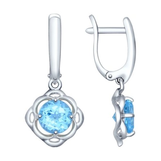 Серьги из серебра 92021373