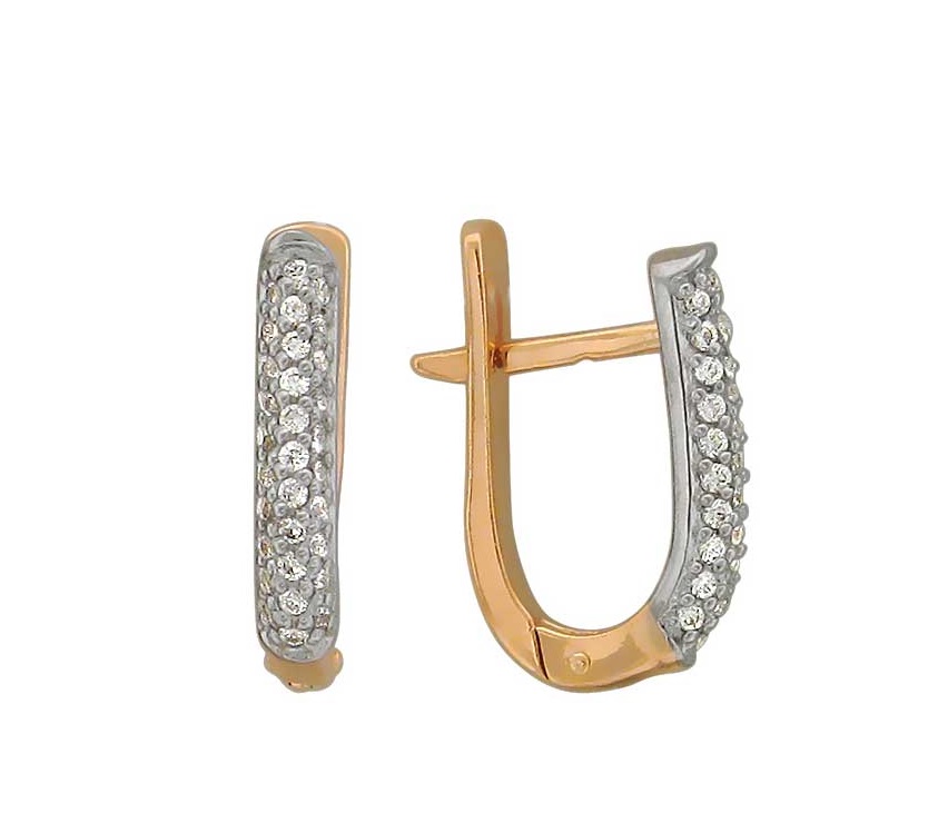 Серьги из золота 01с113045