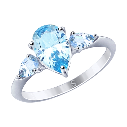 Кольцо из серебра 94012749