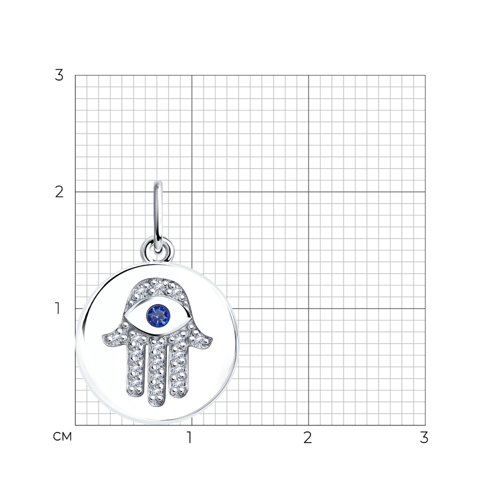 Подвеска из серебра 94032611