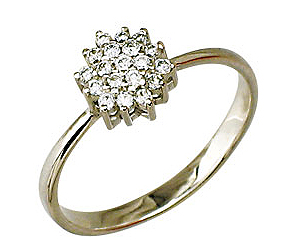 Кольцо из золота 01К621875