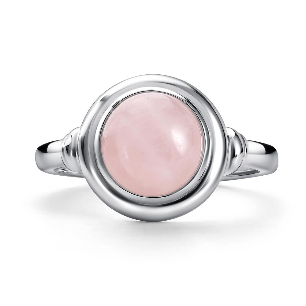 Кольцо из родированого серебра 925 пробы 01-4412/00РК-00