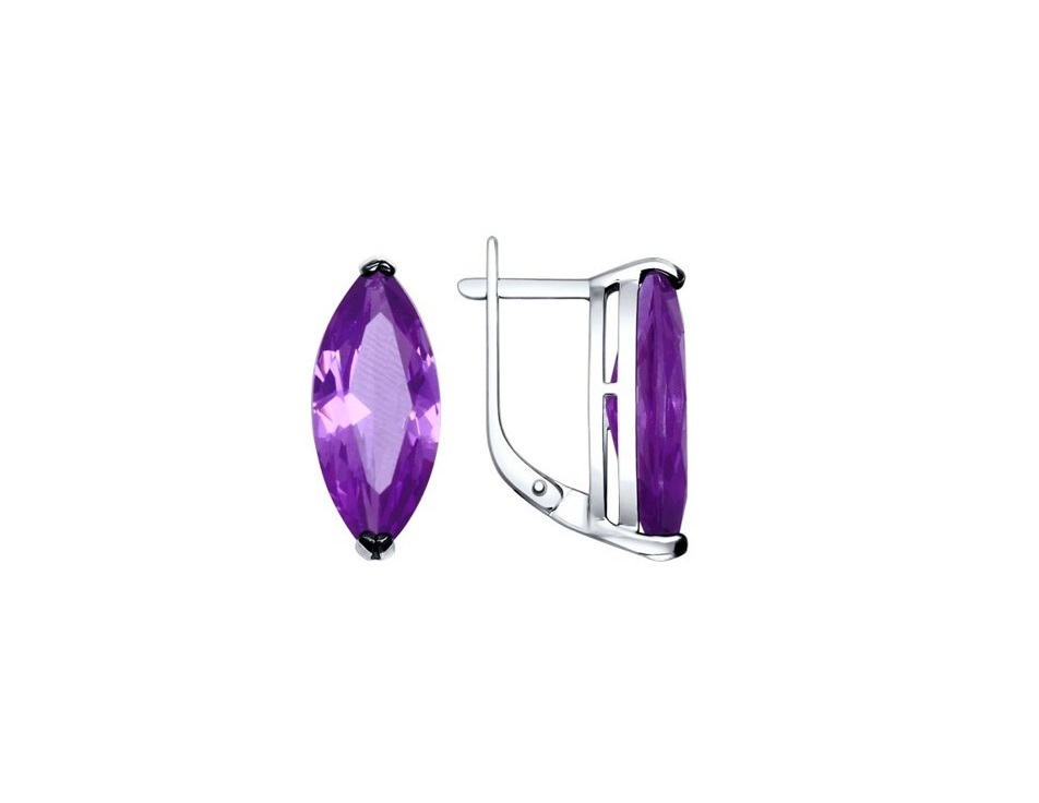 Серьги из серебра 92021458