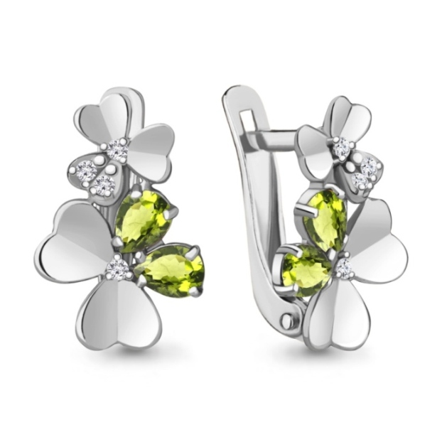 Серьги из серебра 4765207А