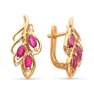 Серьги из золота 21250-103