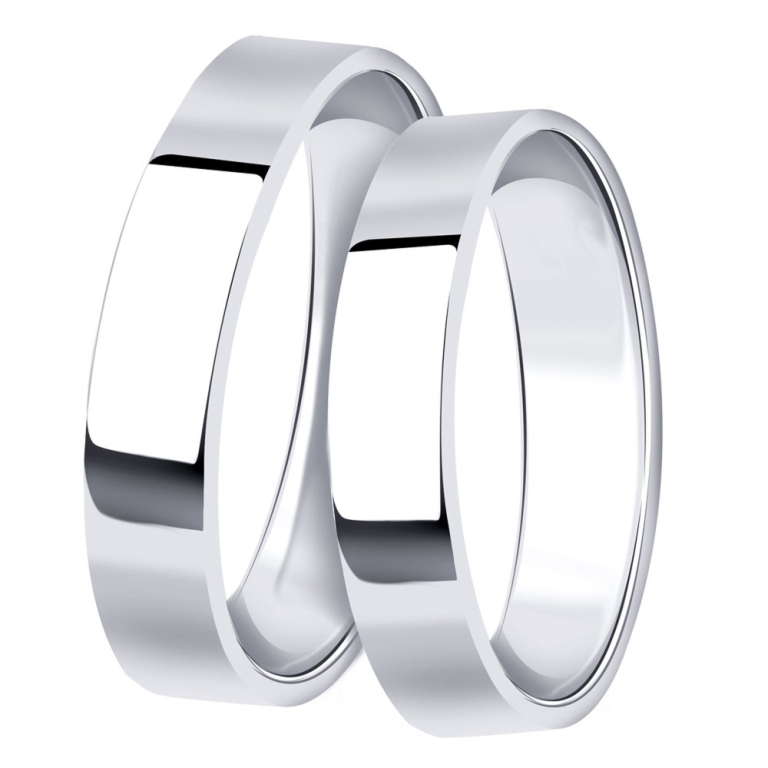 Кольцо из родированого серебра 925 пробы 54783