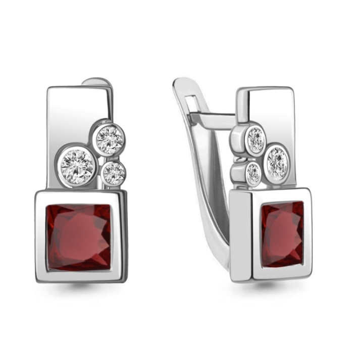 Серьги из серебра 4771103А