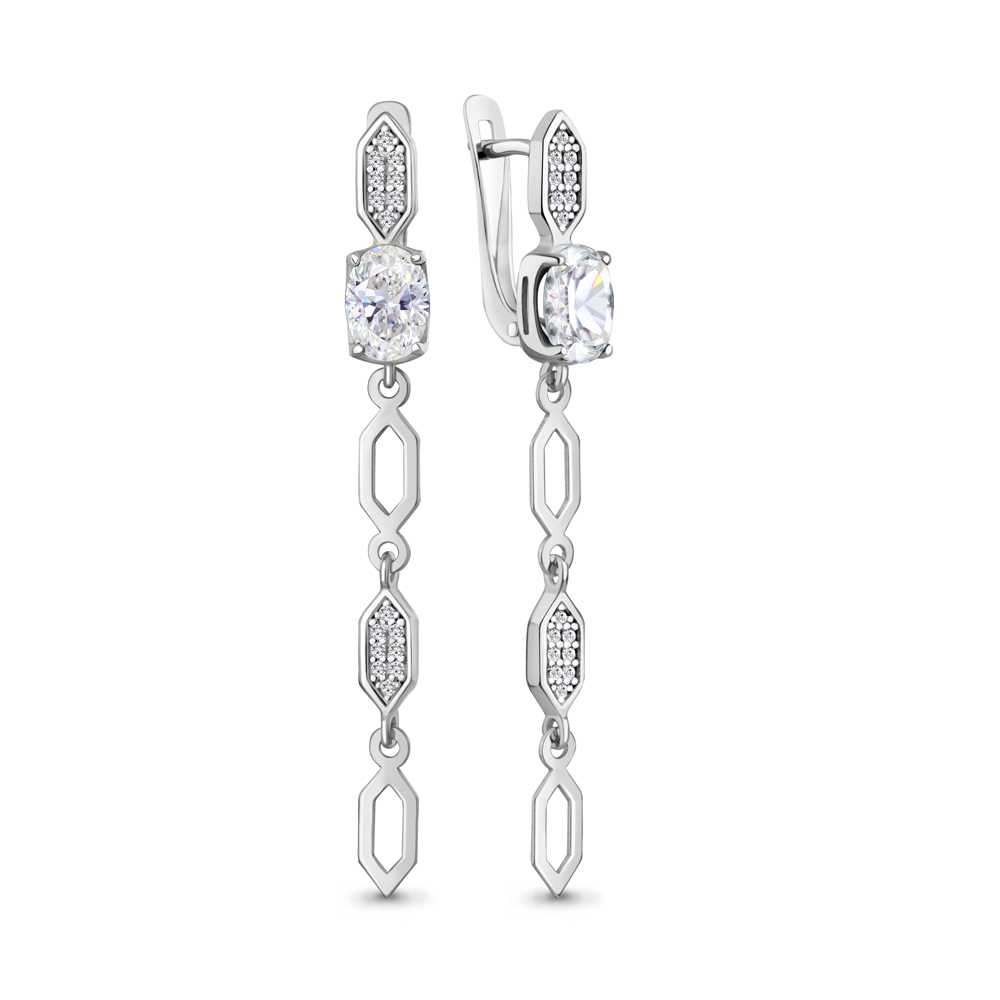 Серьги из серебра 400888А