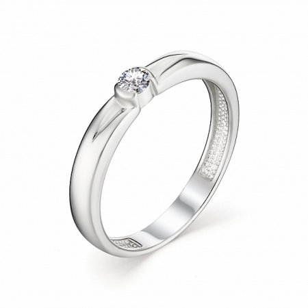 Кольцо из серебра 01-1084/00КЦ-00