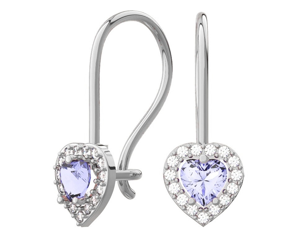 Серьги из серебра 0201716-05405