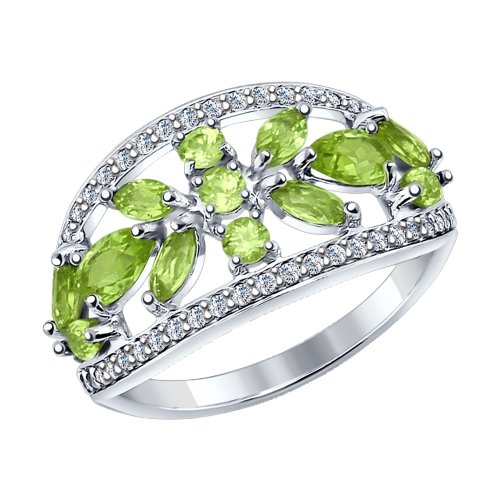 Кольцо из серебра 92011273