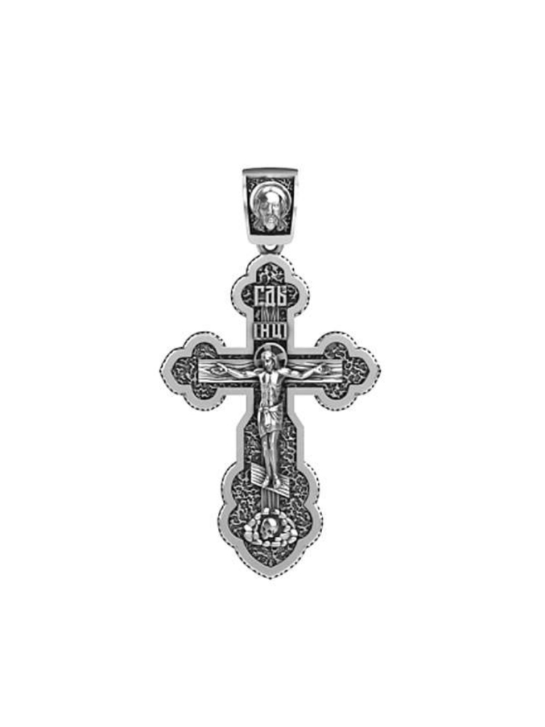 Крест из серебра ПК-017б