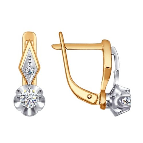 Серьги из золота 1020024