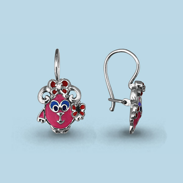Серьги из серебра 45145А