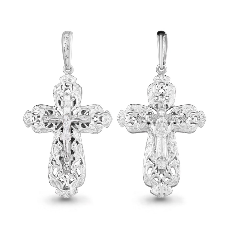 Крест из серебра 12015