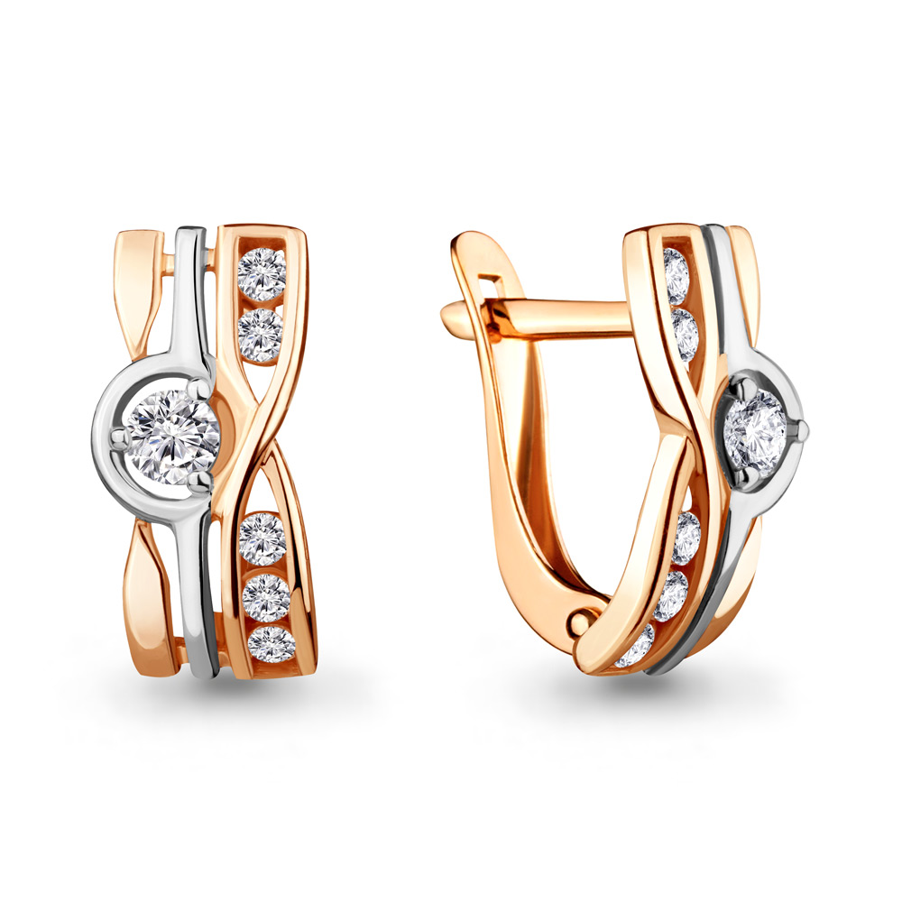 Серьги из золота 46720А