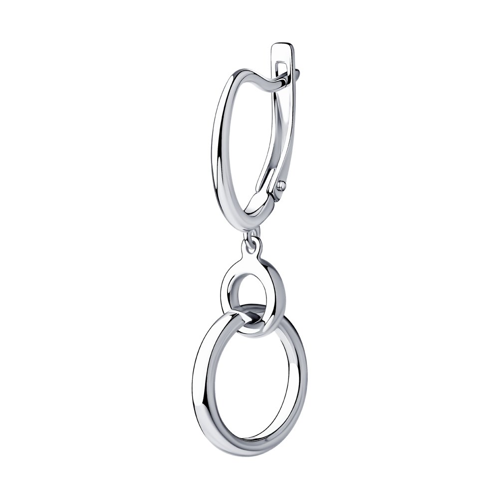Серьга из серебра 94170082