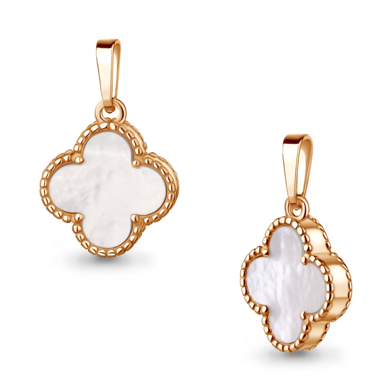 Подвеска из красного золота 585 пробы 24802