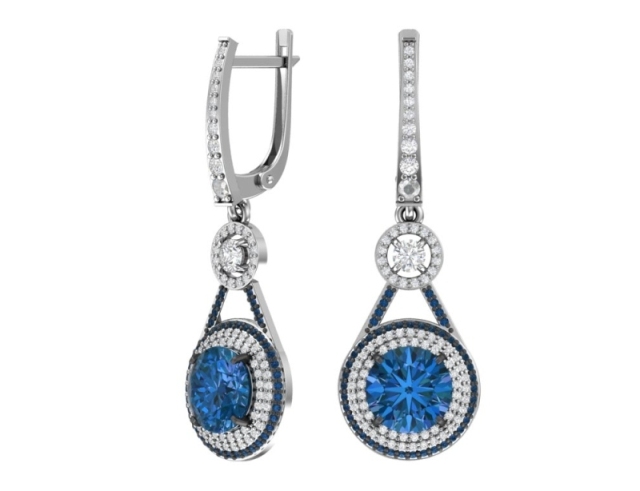 Серьги из серебра 2100940-04515