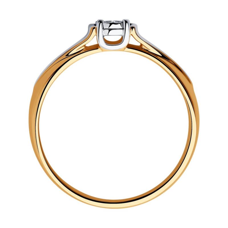 Кольцо из золота 1011689