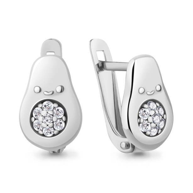 Серьги из серебра 49338А