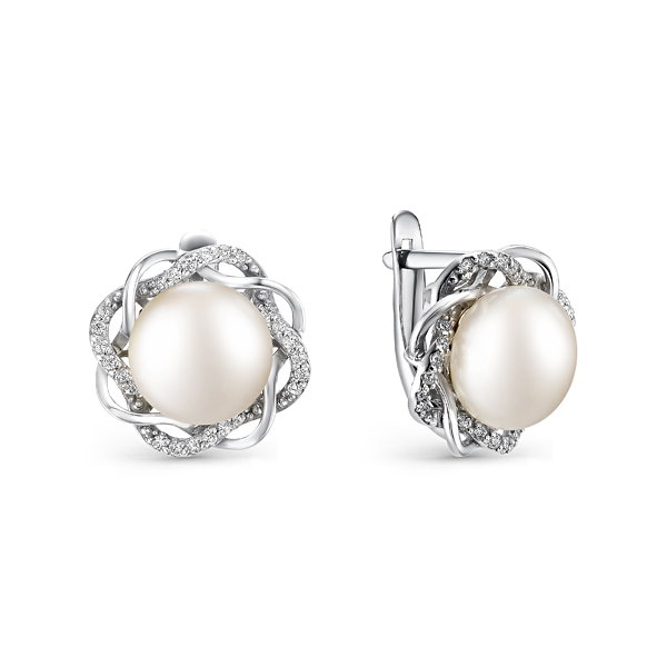 Серьги из серебра 28416S1
