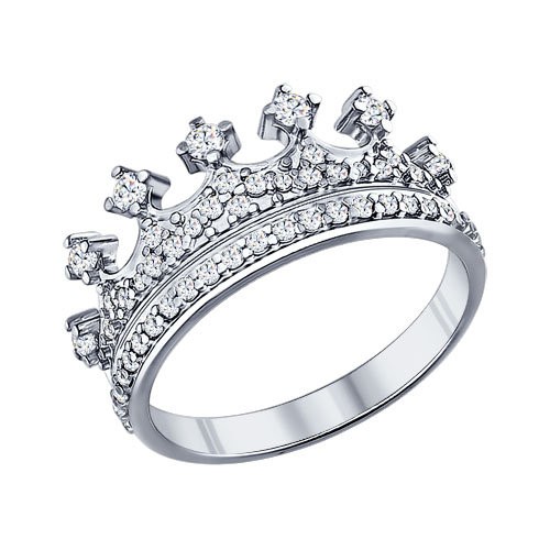 Кольцо из серебра 94011218