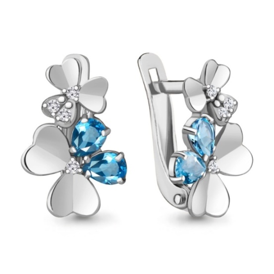 Серьги из серебра 4765205А