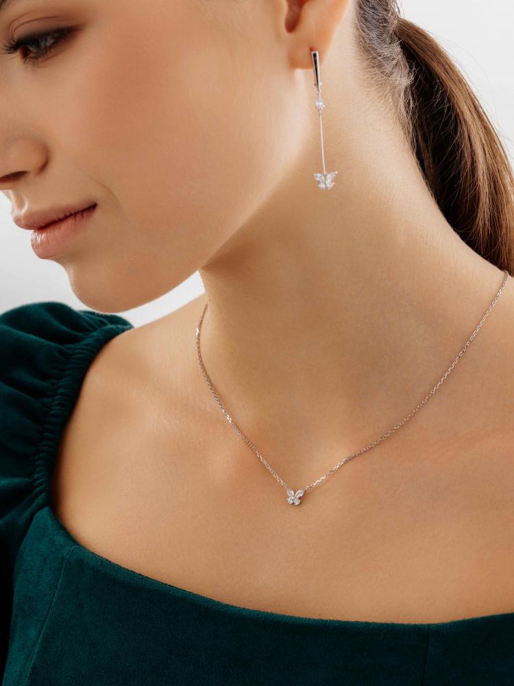 Колье из серебра 06-3340/00КЦ-00