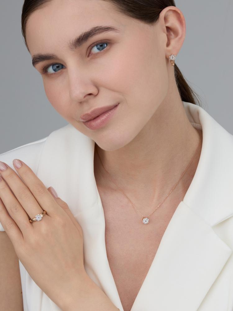 Серьги из золота 26291-100