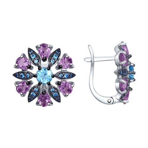 Серьги из серебра 92021548