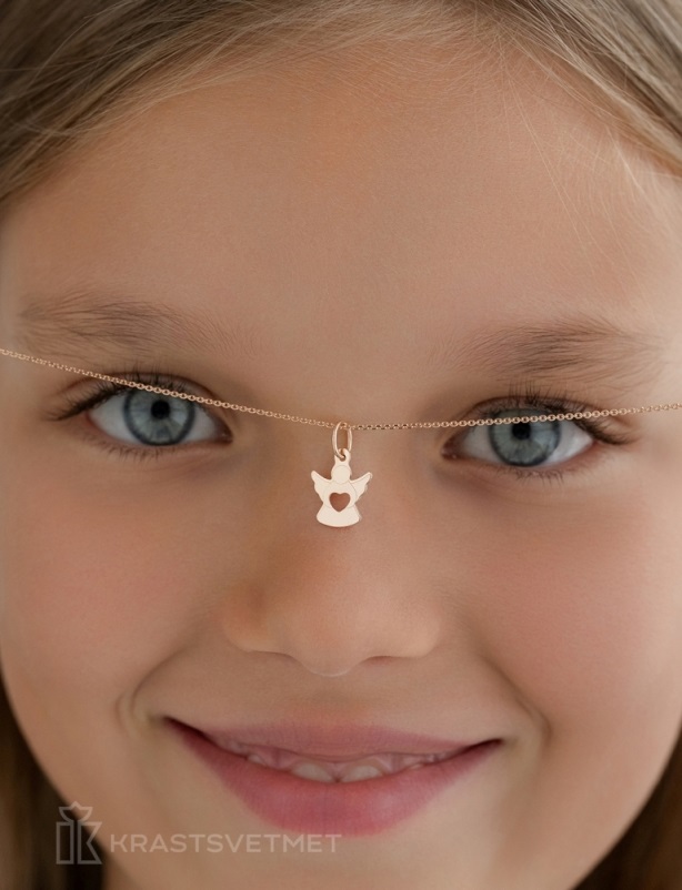 Подвеска из красного золота 585 пробы НП12-1513