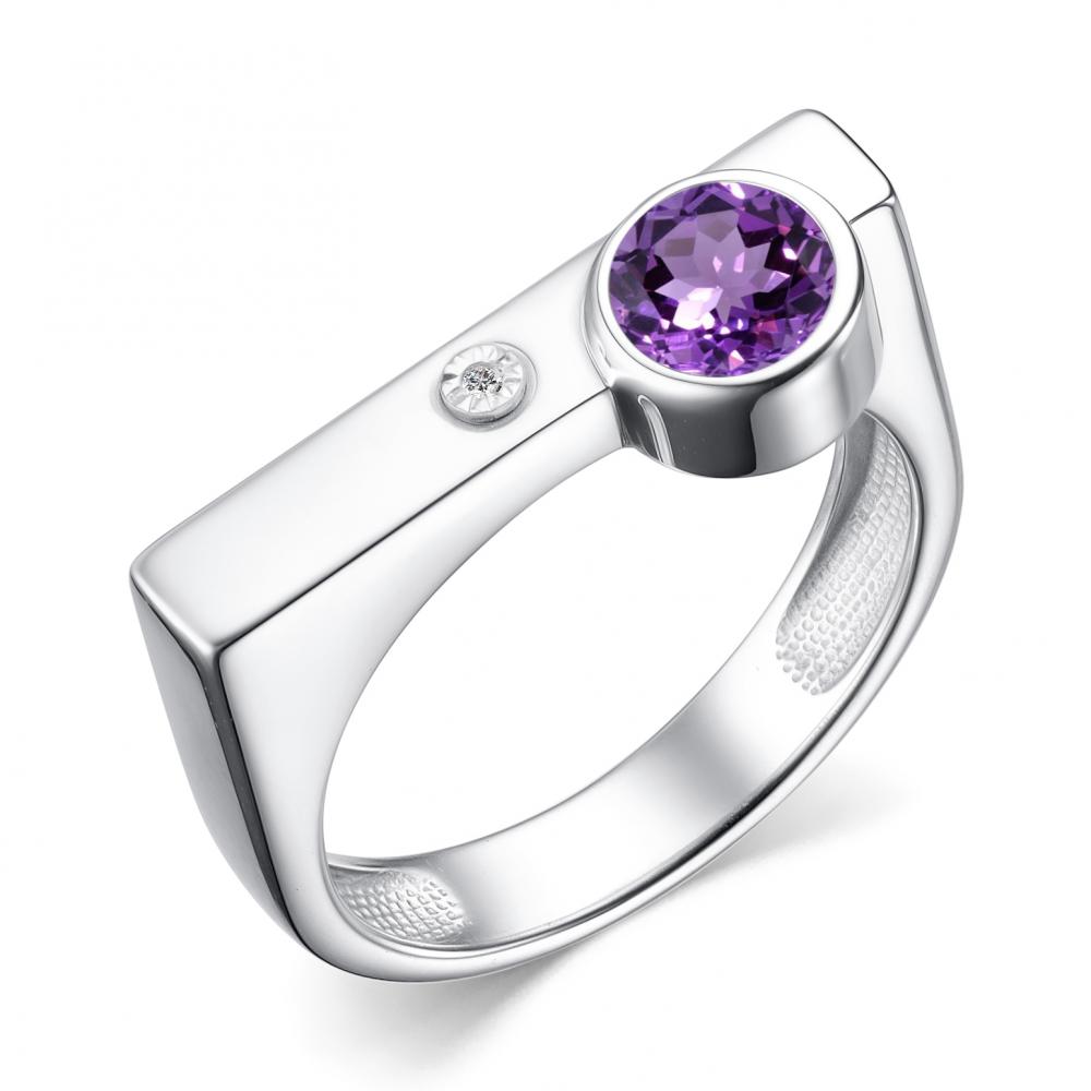 Кольцо из серебра 01-4033/БРАМ-00