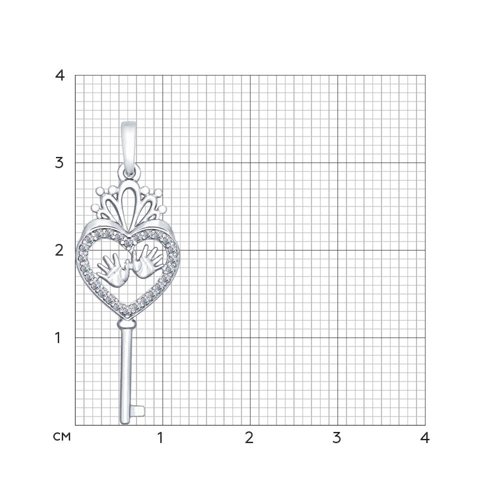 Подвеска из серебра 94031900