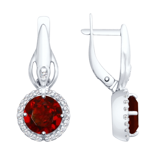 Серьги из серебра 92021860