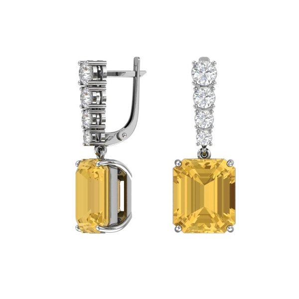 Серьги из серебра 2100948-03445