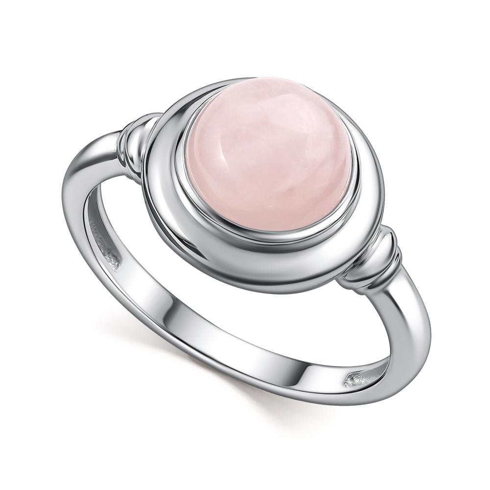 Кольцо из родированого серебра 925 пробы 01-4412/00РК-00