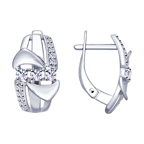 Серьги из серебра 94022935